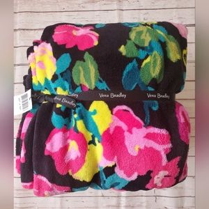 NWT Vera Bradley Hilo Meadow Throw Blanket 80"×50"